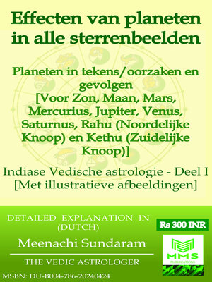 cover image of Effecten van planeten in alle sterrenbeelden (Dutch)